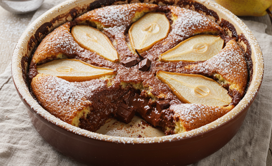 Clafoutis aux Poires et Chocolat : Un Délice Traditionnel à Partager 1 Clafoutis aux Poires et Chocolat Un Délice Traditionnel à Partager