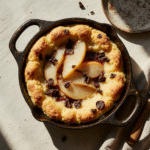 Clafoutis Moelleux Poires et Chocolat : Un Dessert Réconfortant