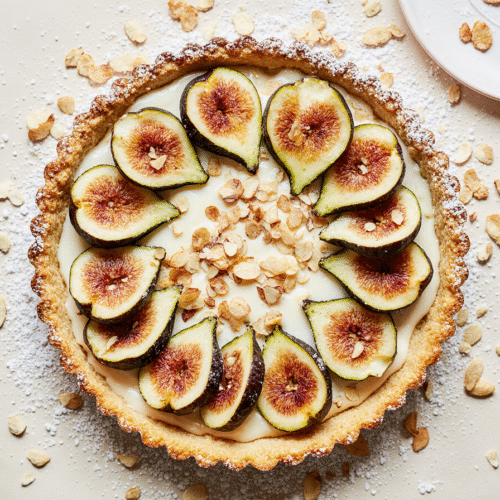 Tarte aux Figues Amandine : Un Délice Automnal 2 Tarte aux Figues Amandine : Un Délice Automnal
