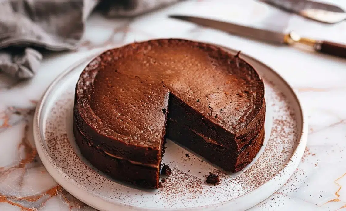 Gâteau Chocolat Mascarpone Fondant 1 Gâteau Chocolat Mascarpone Fondant, un dessert chocolaté crémeux et décadent.