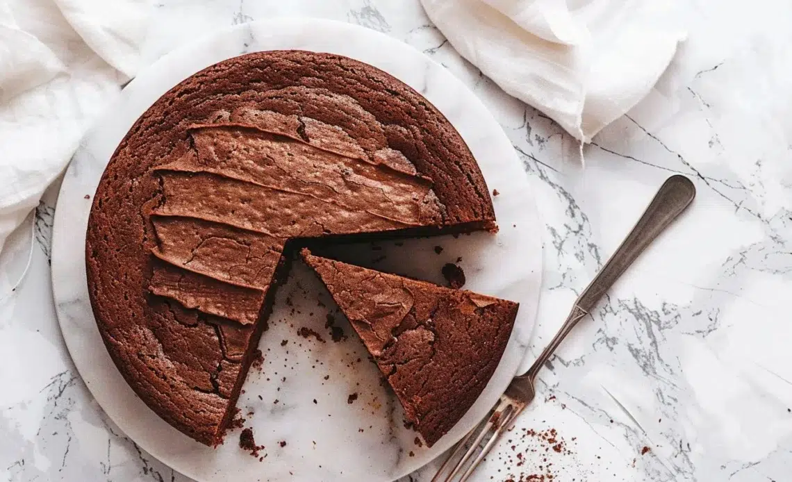 Gâteau Magique Au Chocolat, un dessert délicat et savoureux qui fond dans la bouche.