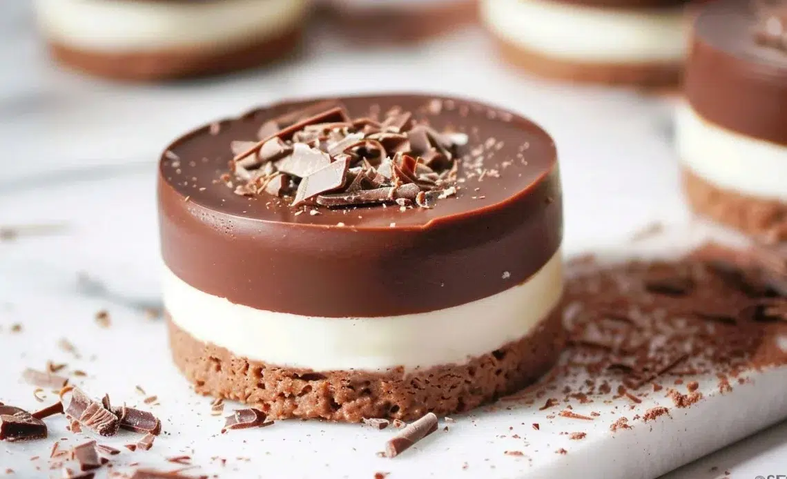 Mini Bavarois Vanille Chocolat 1 Mini Bavarois Vanille Chocolat - un dessert délicat et gourmand