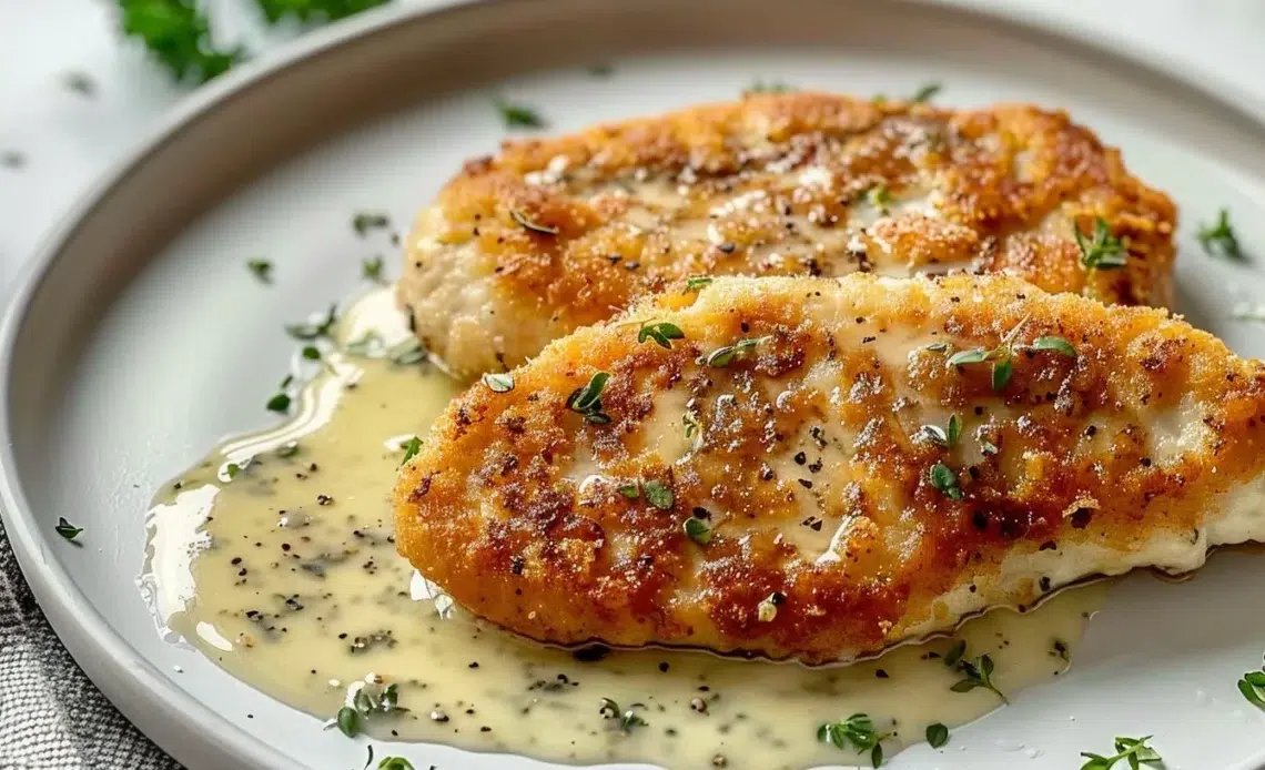 Escalope Savoyarde au Reblochon, plat savoureux inspiré de la cuisine savoyarde