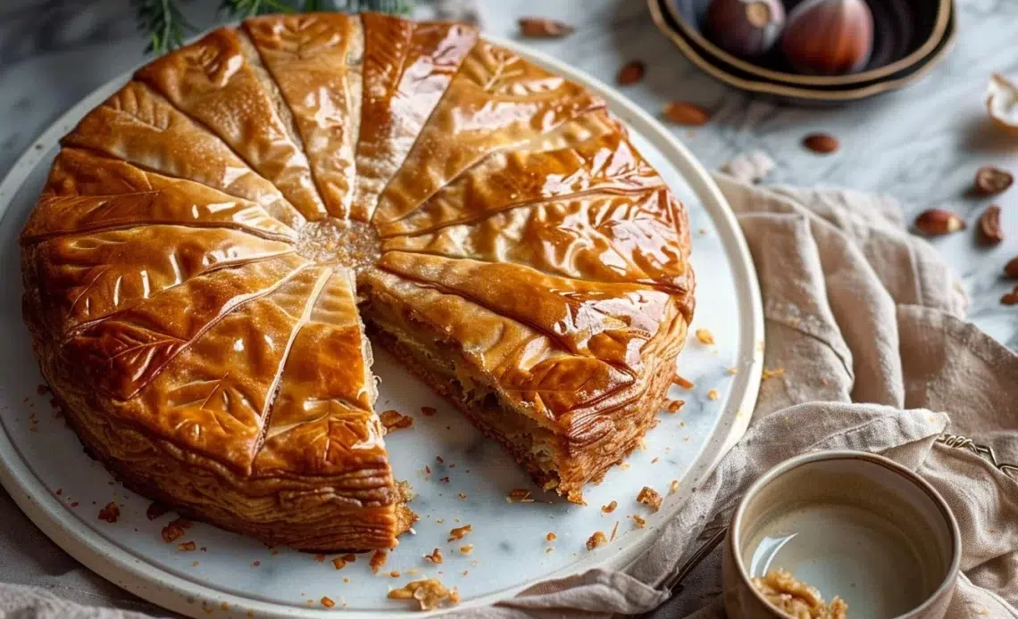 Galette des Rois aux Noisettes, une pâtisserie traditionnelle pour l'Épiphanie