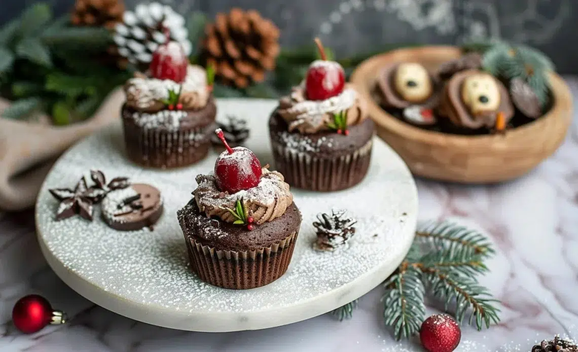 Gâteaux au chocolat de Noël, une délicieuse recette festive
