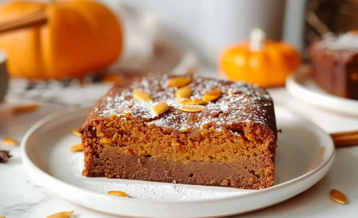Gâteau à la citrouille et à la cannelle sans sucre raffiné
