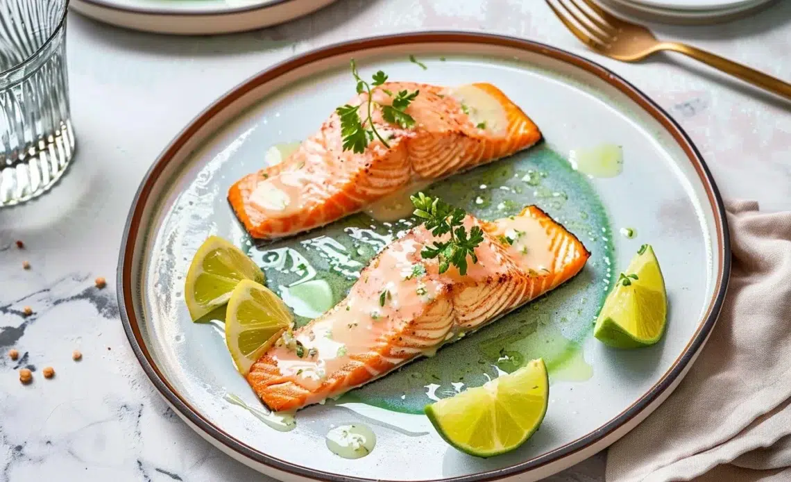 Saumon lait du tigre 1 Saumon lait du tigre, un plat délicieux et savoureux pour les amateurs de fruits de mer