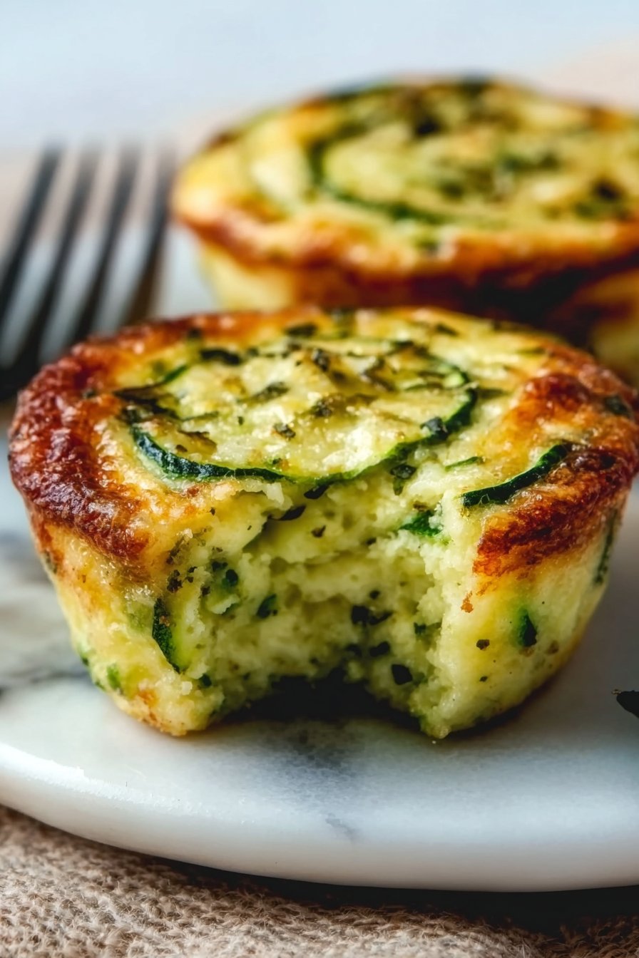 Flans de Courgettes Simples