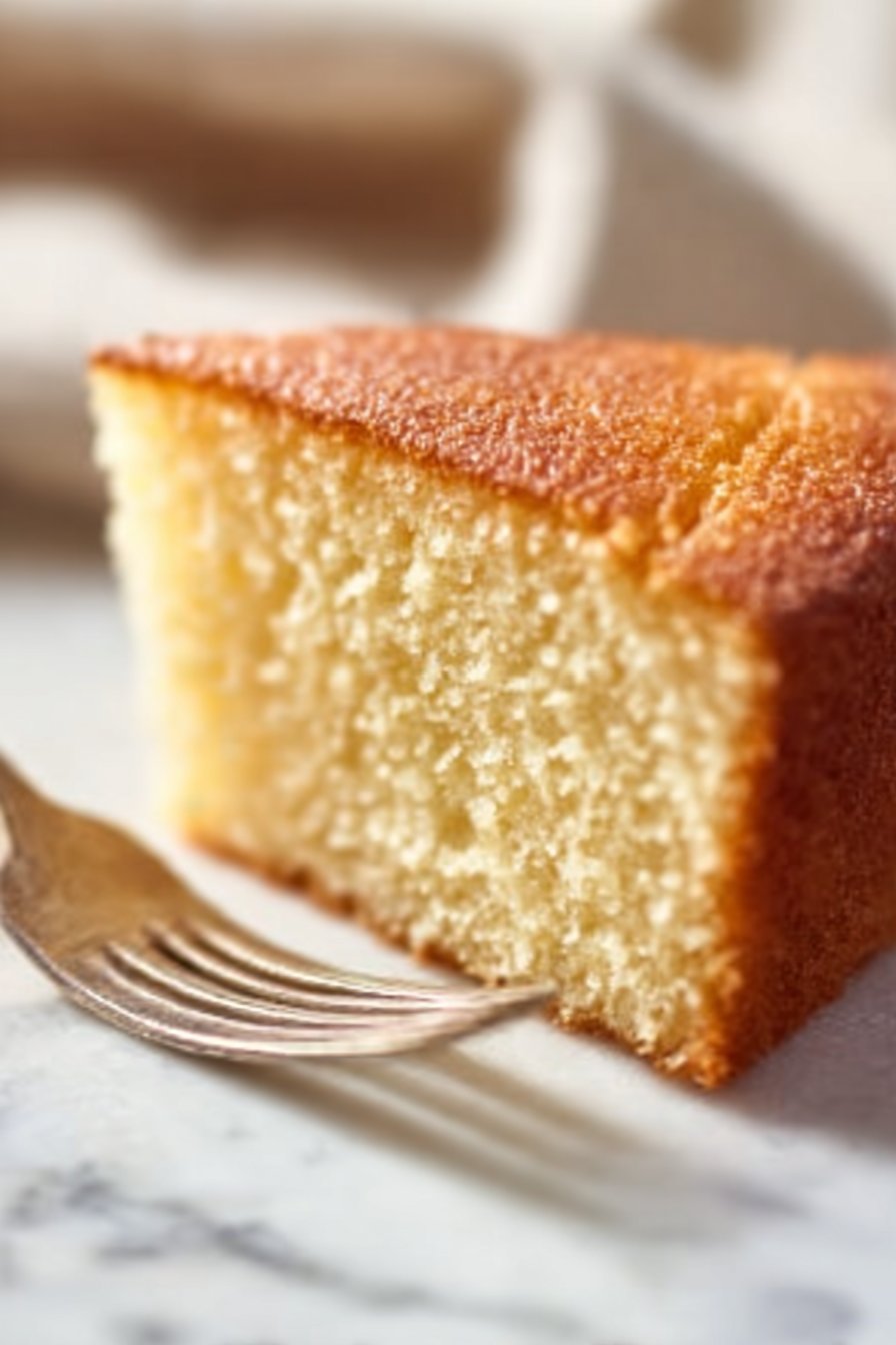 Gâteau à la vanille