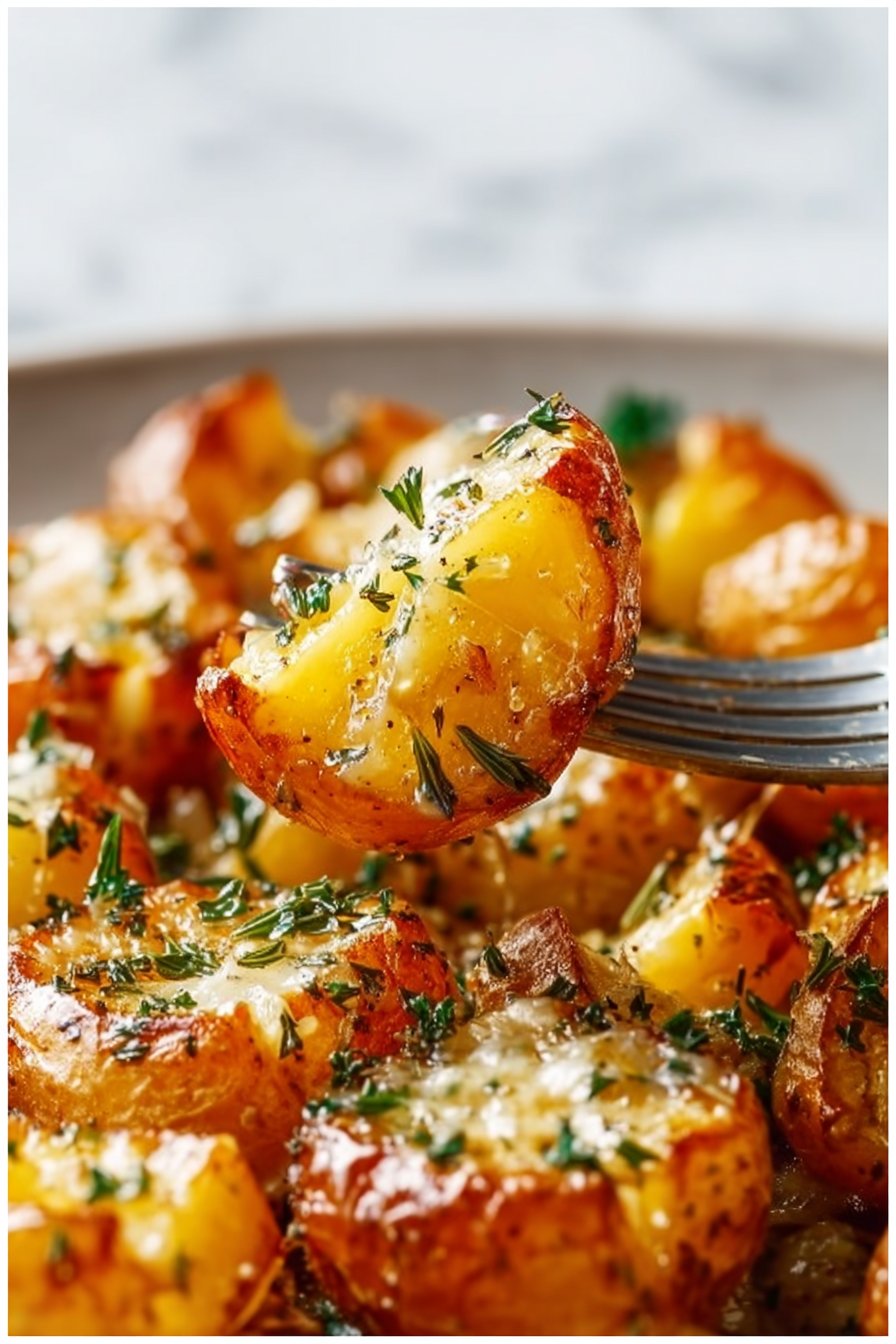 Roasted Potatoes with Cheese