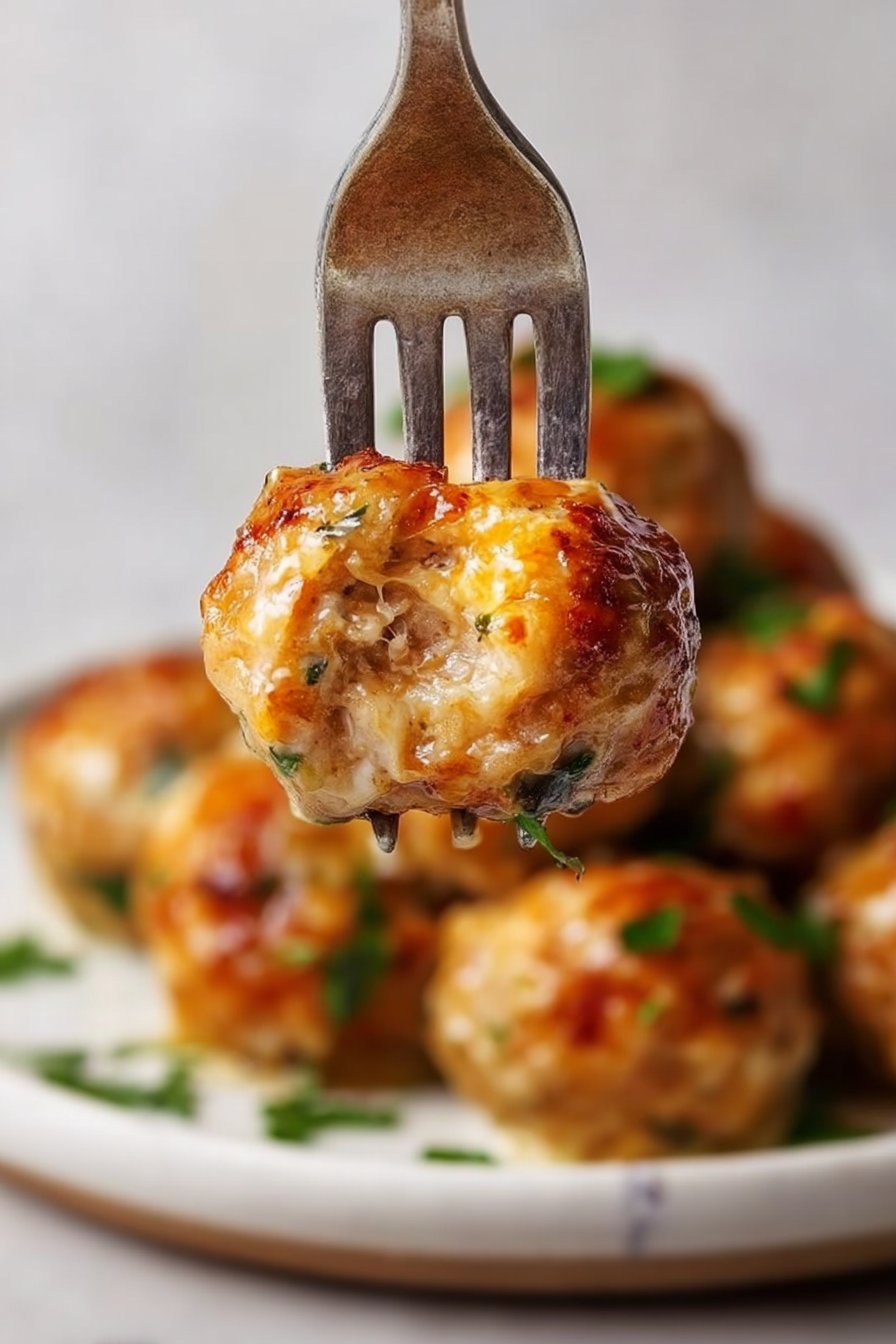 Boulettes Poulet Fromage
