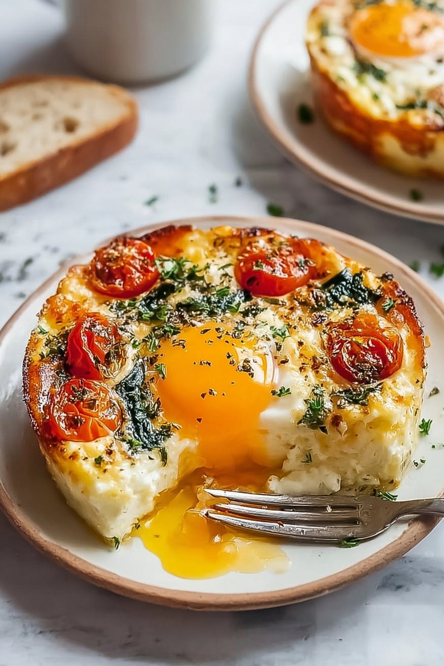 Œufs au Feta Cuits au Four