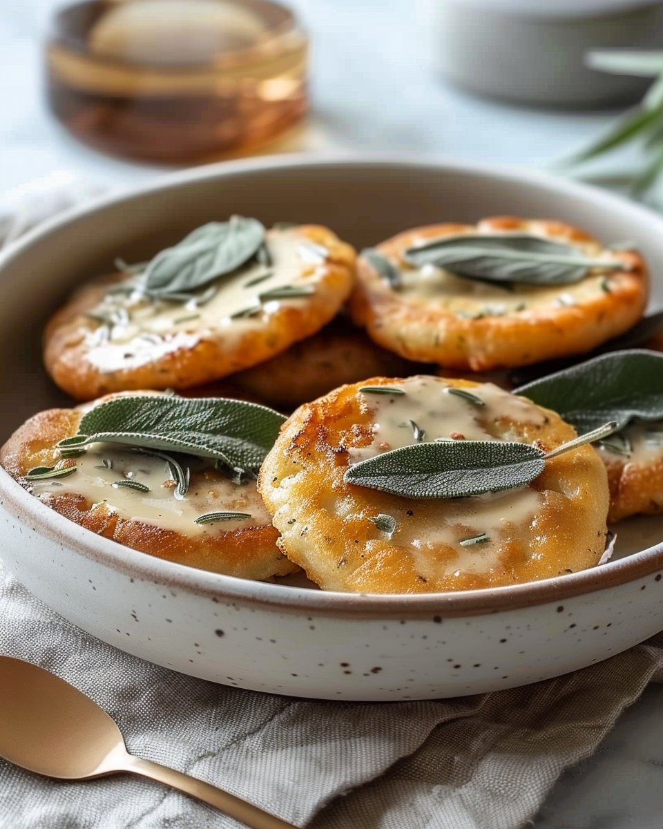 Croustillants Beignets de Feuilles de Sauge à Partager Absolument