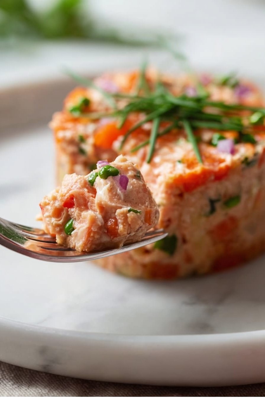 Terrine saumon-crevettes
