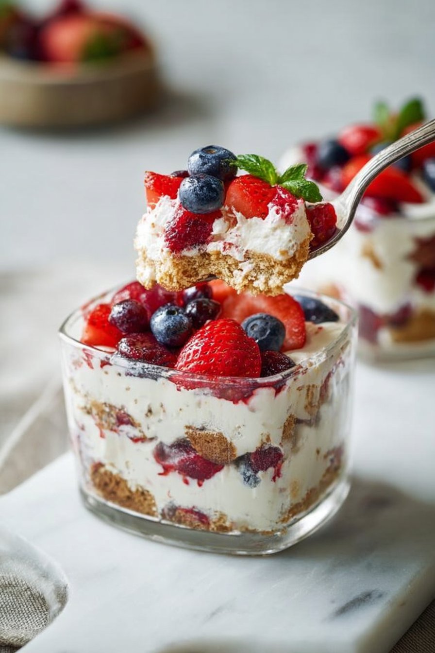 Tiramisu Estival aux Fruits Rouges 2 Tiramisu Estival aux Fruits Rouges