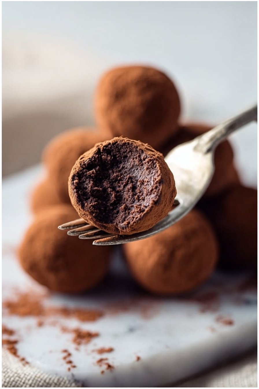 Truffes au chocolat