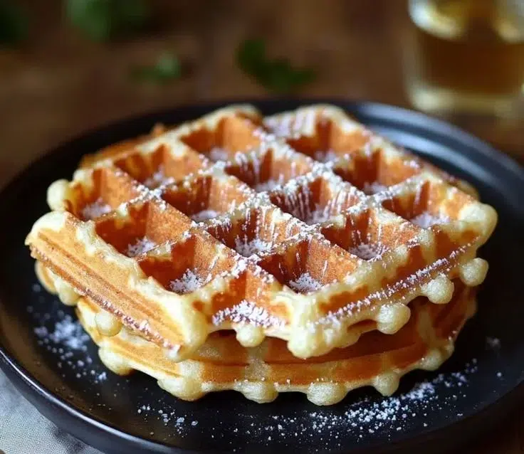 Recette de gaufres salées croustillantes, délicieuses et faciles à réaliser