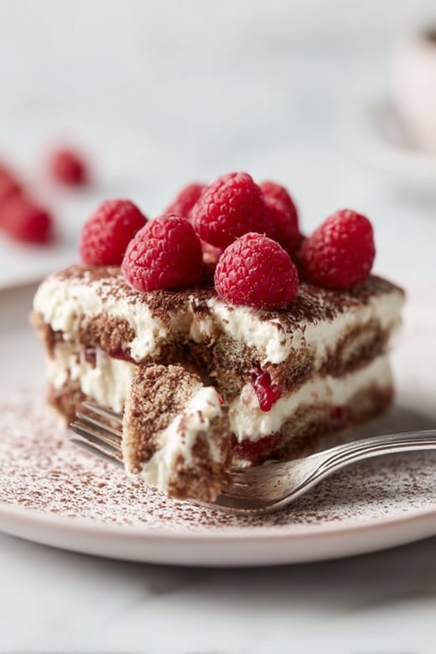 Tiramisu Framboise