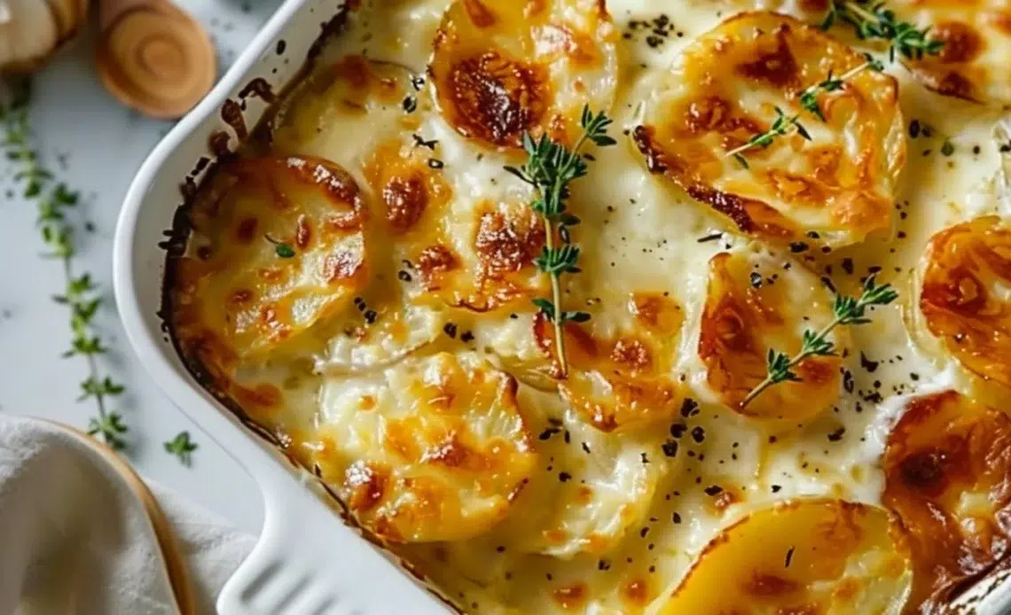 Gratin Dauphinois Crémeux : La Recette Facile et Inratable 1 Gratin Dauphinois crémeux, un plat français savoureux et réconfortant
