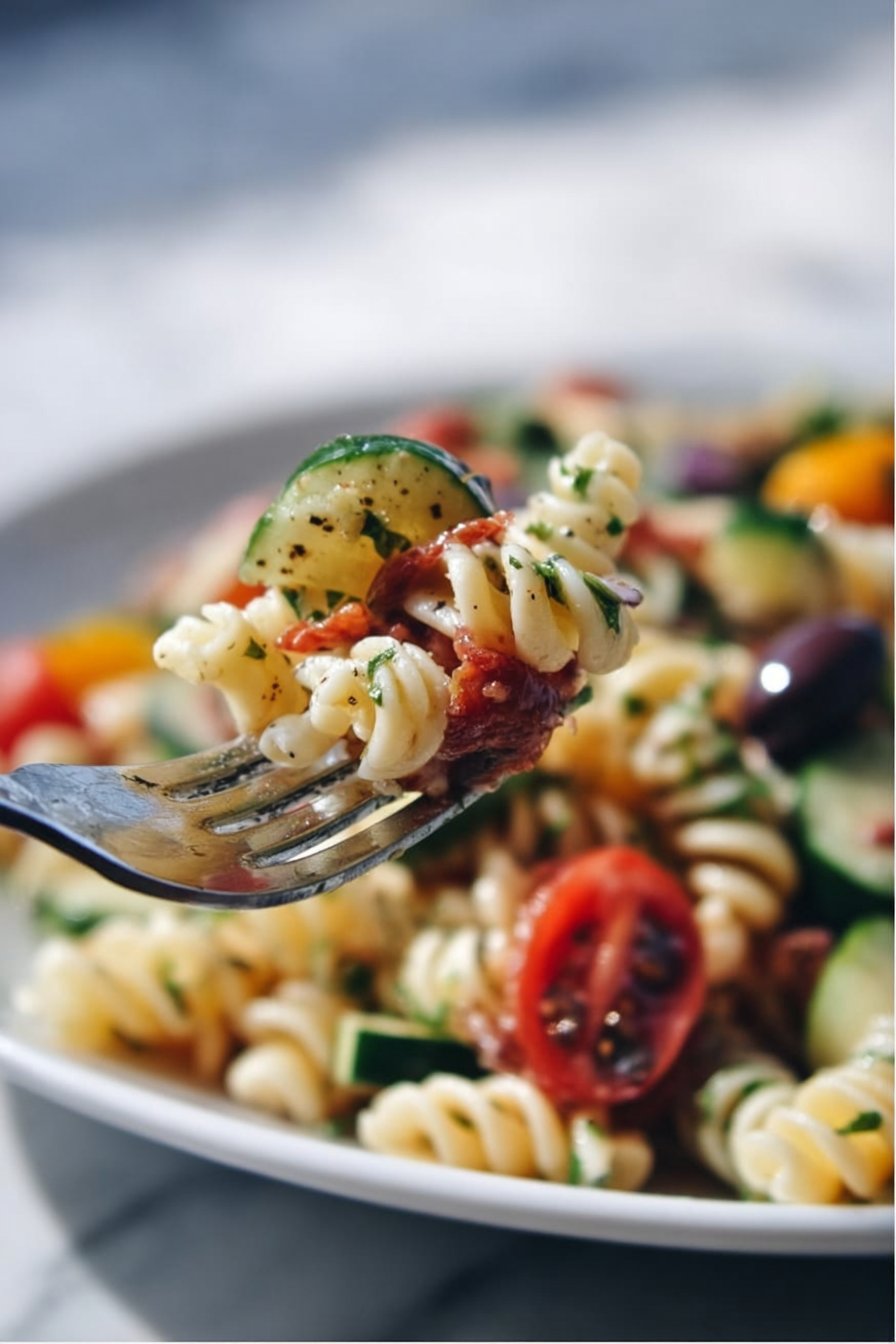 Salade de pâtes spéciale