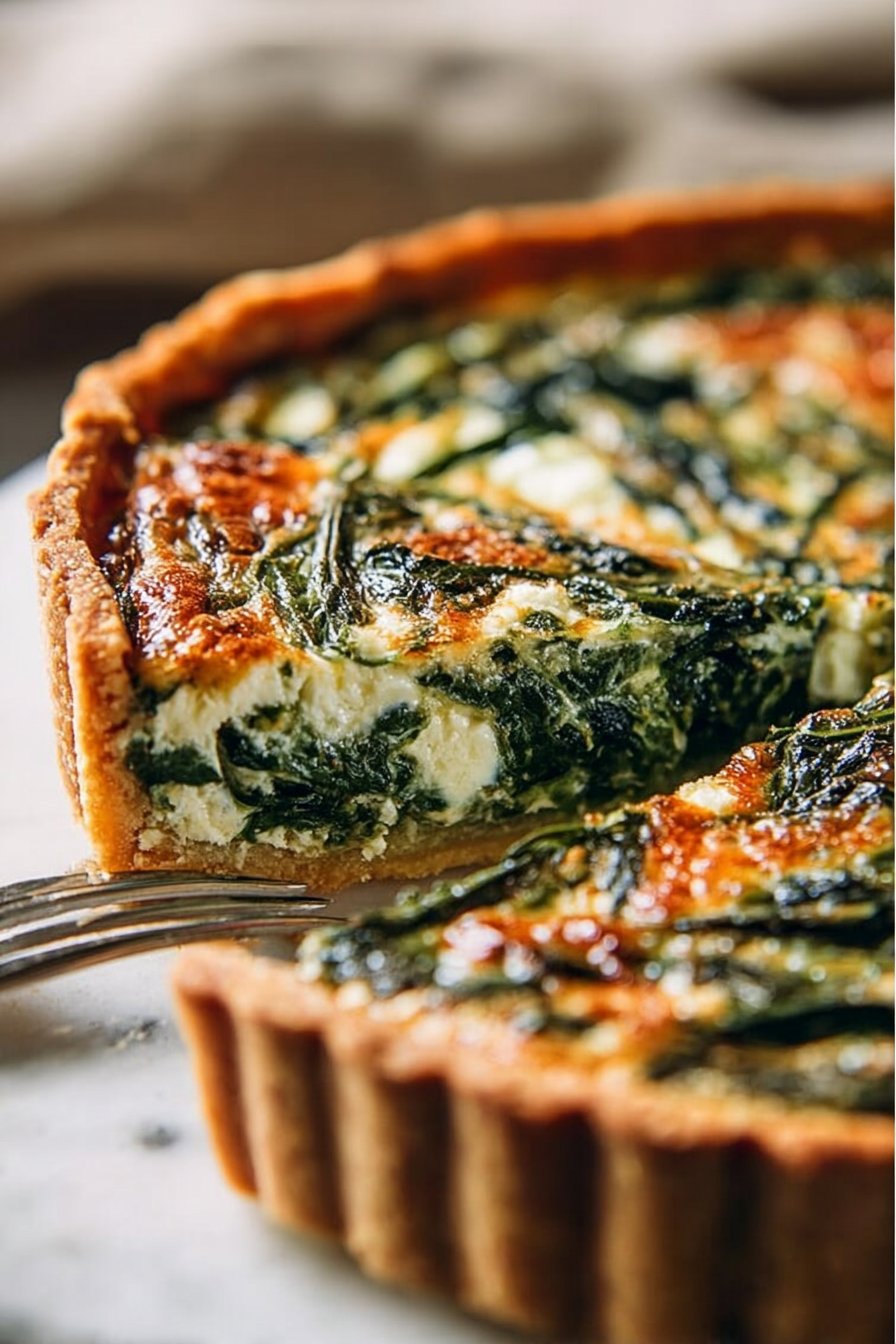 Tarte aux Épinards Express