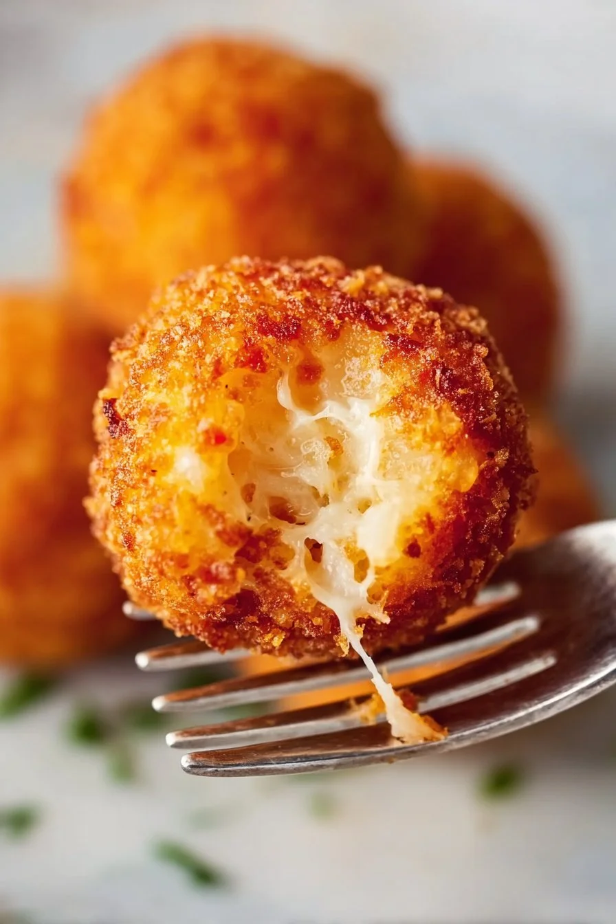 Arancinis au fromage 2 Arancinis au fromage