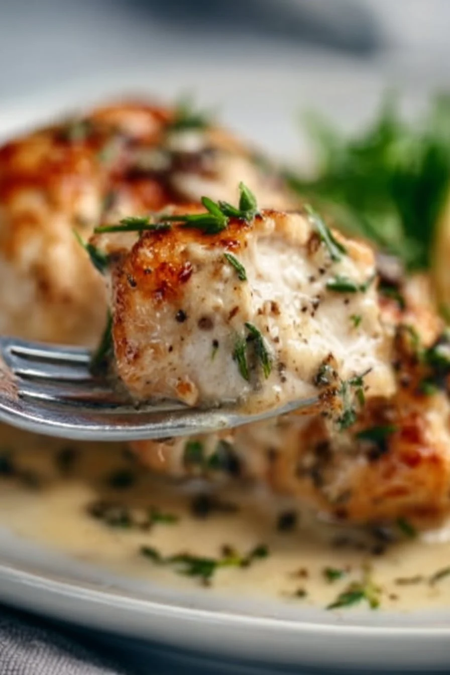 Blanc de poulet à la normande