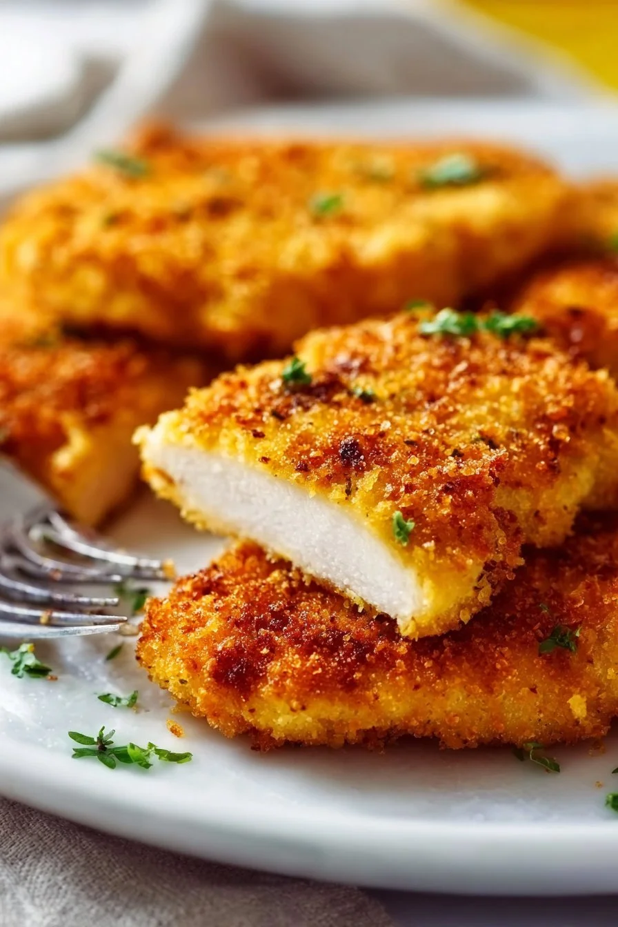 Blancs de Poulet Panés Maison