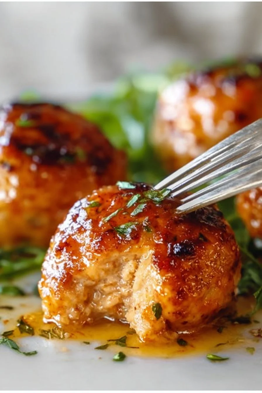 Boulettes de poulet fondantes