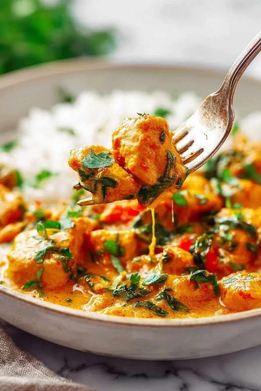 Curry de Poulet au Coco