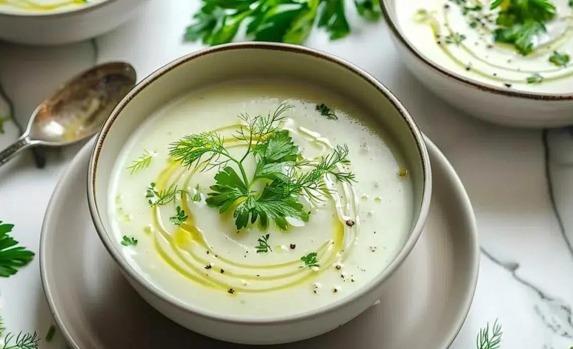 Soupe détox céleri-rutabaga fenouil 1 Soupe détox celéri-rutabaga-fenouil pour une alimentation saine.