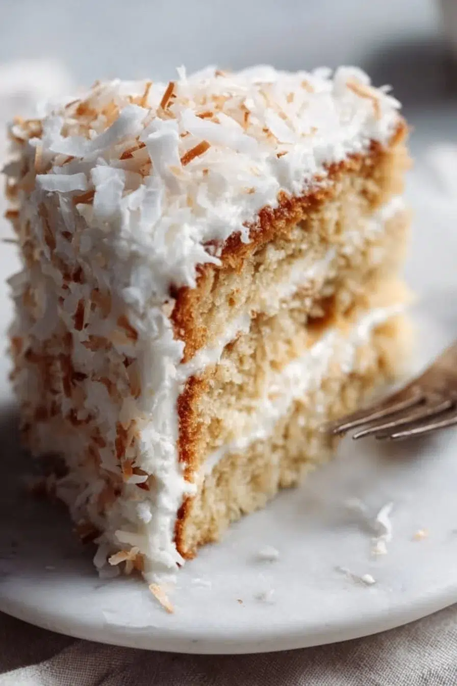Gâteau à la noix de coco