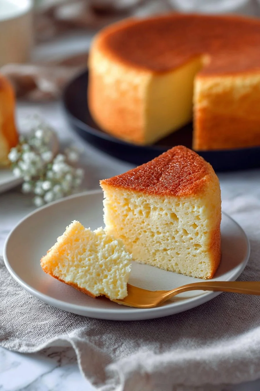 Gâteau au fromage japonais