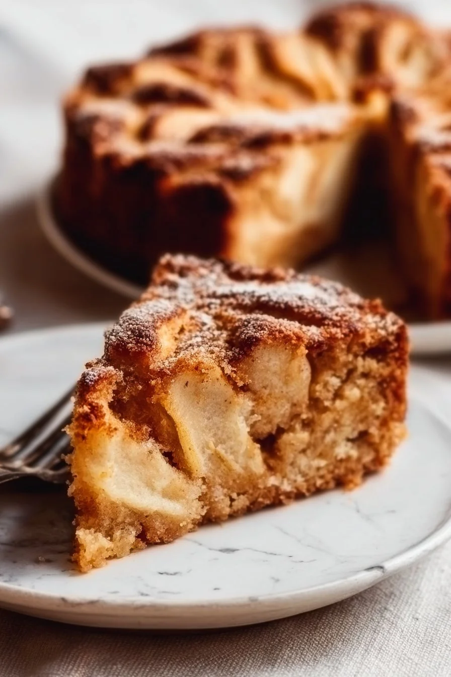 Gâteau aux Pommes à 6 Ingrédients