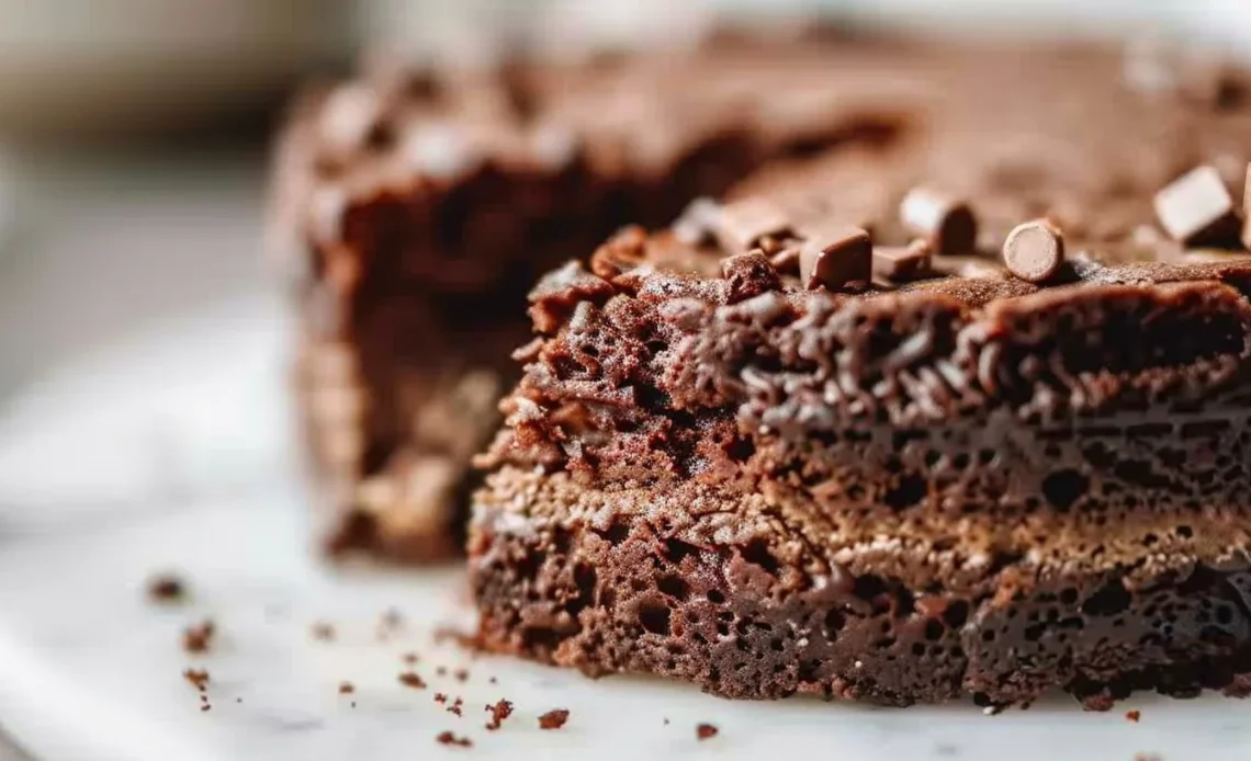 Gâteau Biscuit Chocolat Sans Four avec ingrédients frais
