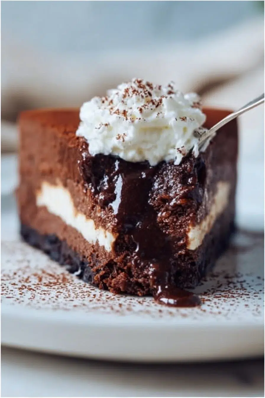 Gâteau Froid Chocolat et Crème