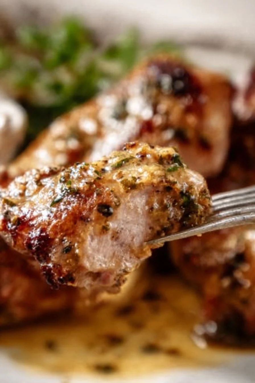 Lapin rôti à la moutarde