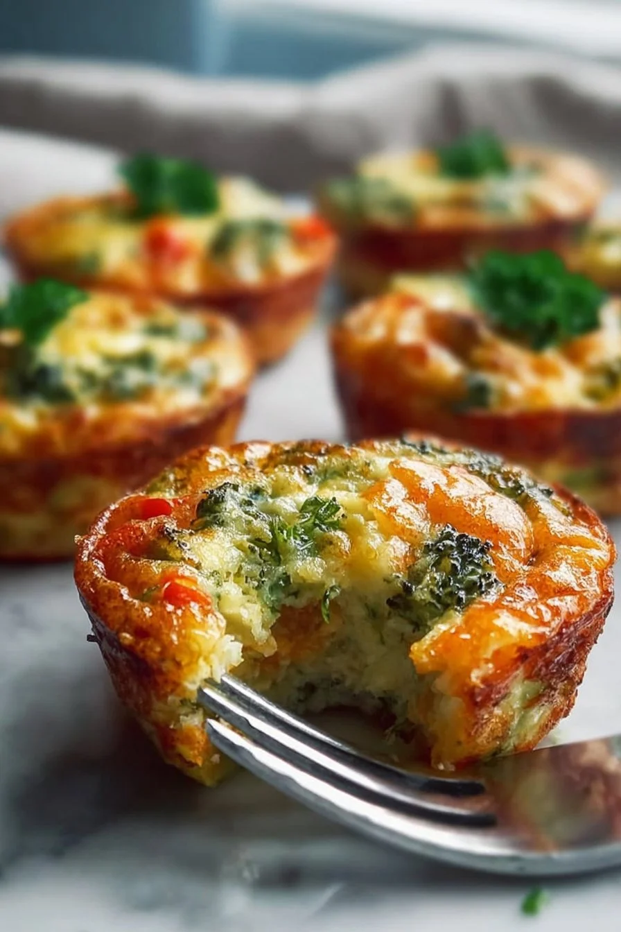 Mini-quiches aux légumes