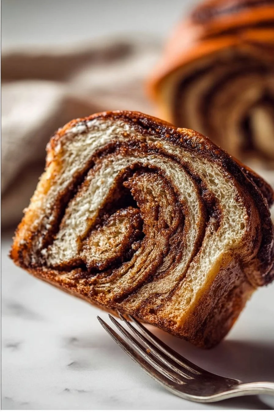 Pain de Noël tourbillon à la cannelle