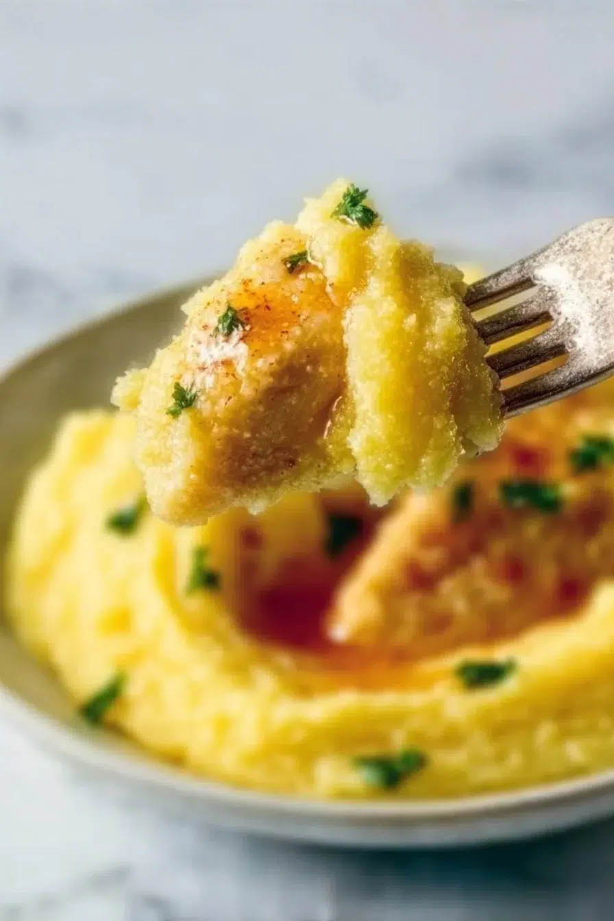 Polenta minute crémeuse