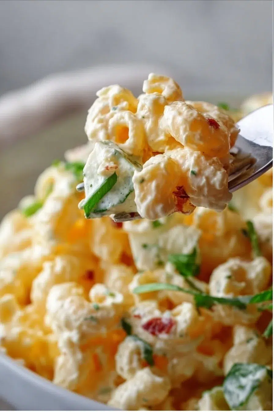Salade de macaroni à la mayonnaise