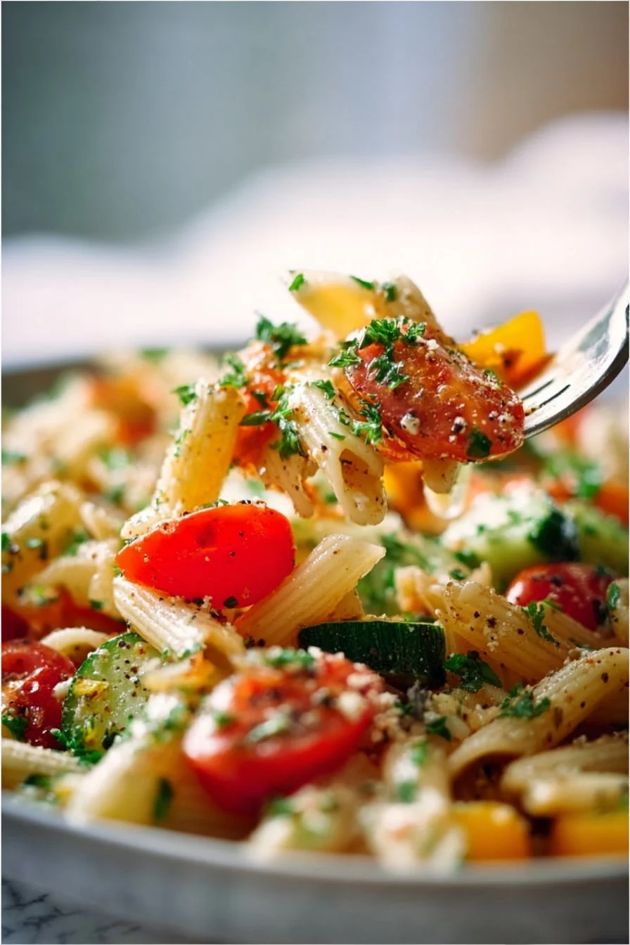 Salade Pâtes Méditerranéenne