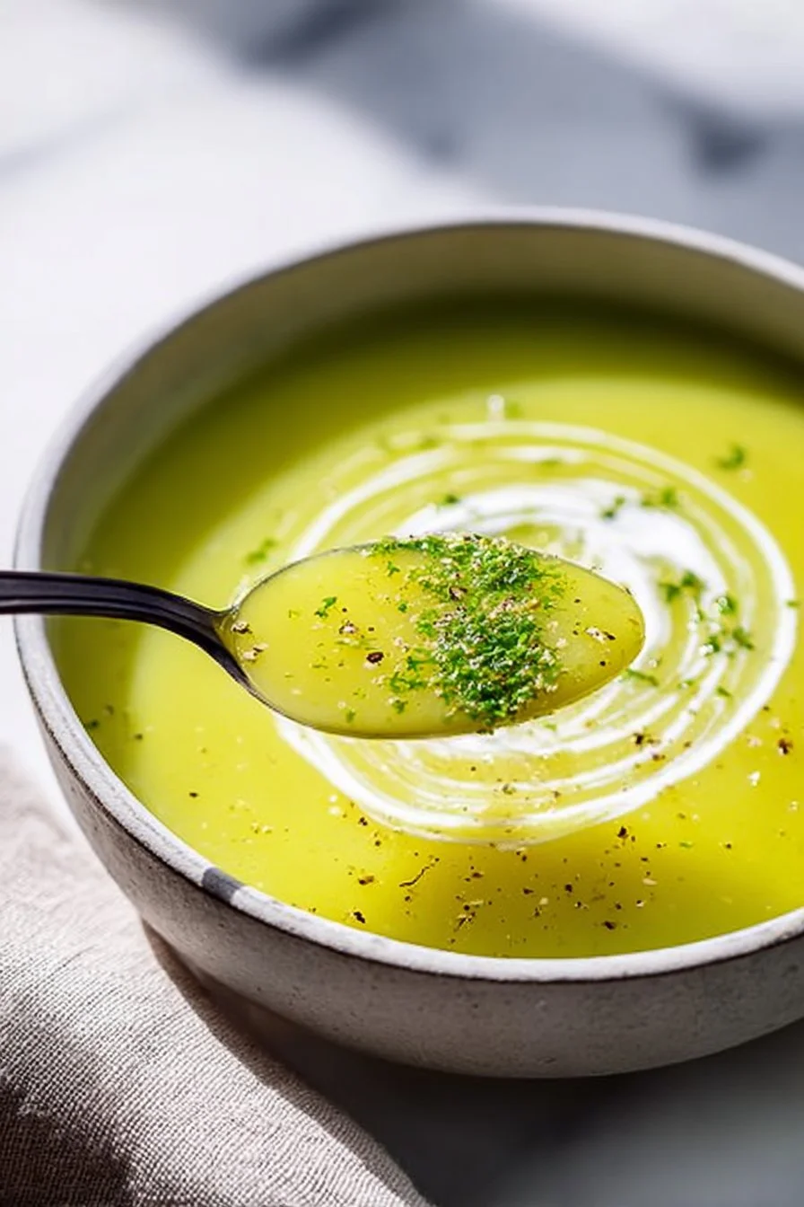 Soupe Poireaux Céleri Détoxifiante