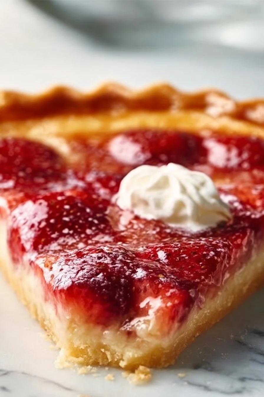 Tarte aux fraises classique