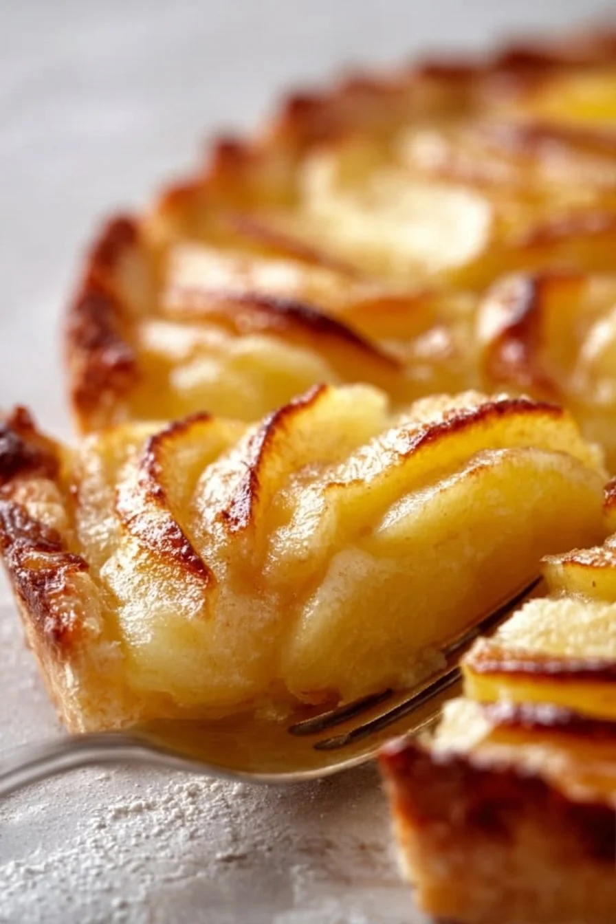 Tarte aux pommes rustique